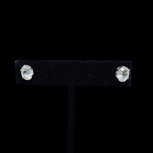 Lot Of 6 Silver Tone Pierced Earrings (4578) - Picture 5 of 8